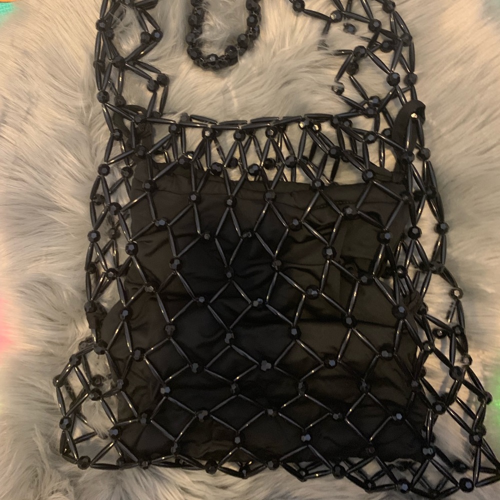 NWOT Zara Beaded Bag